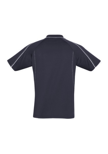 Picture of Biz Collection Mens Blade Polo Shirt Cotton Rich Soft Touch Jersey